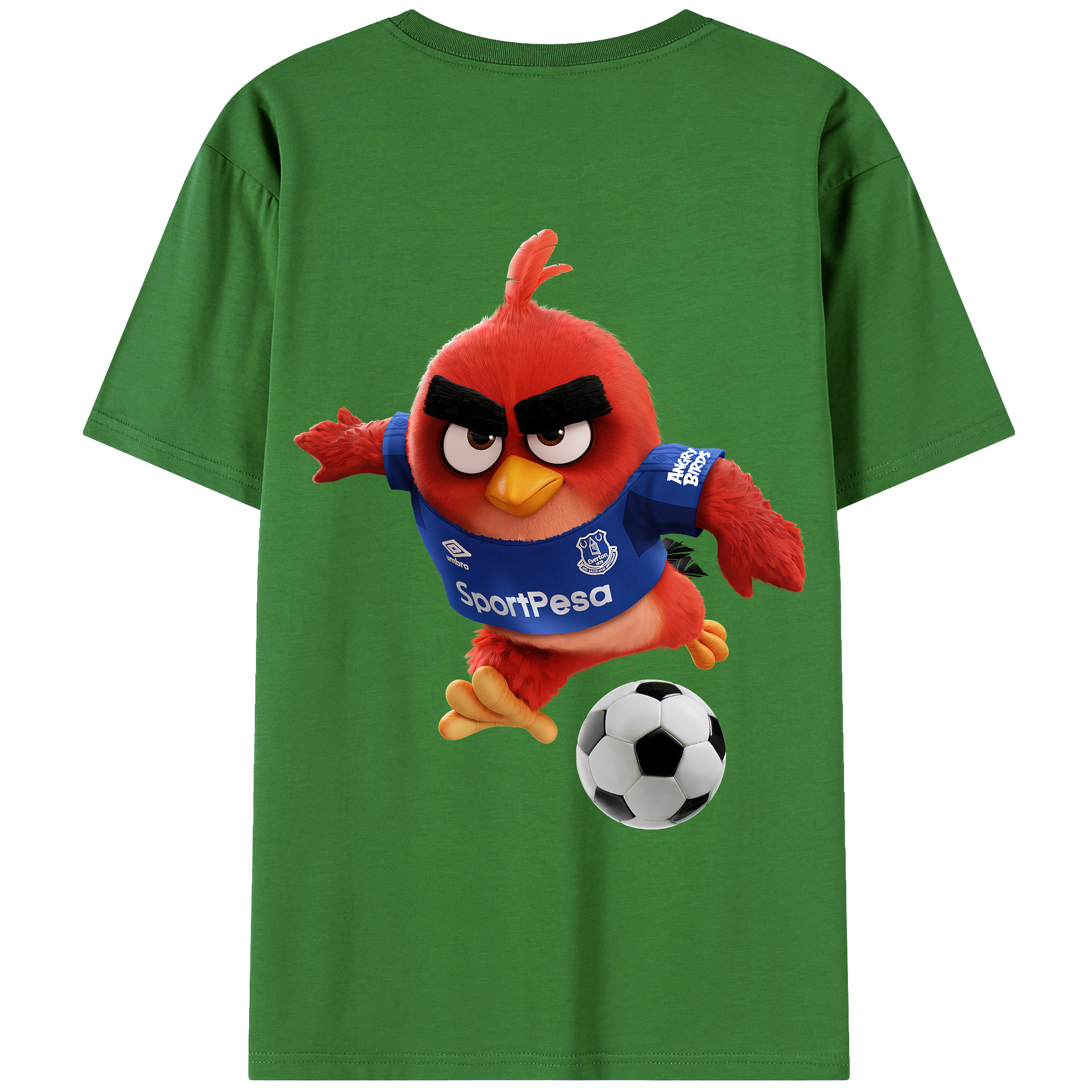 （画像用） Angry Birds アングリーバード レディース半袖Tシャツ(バックプリント)